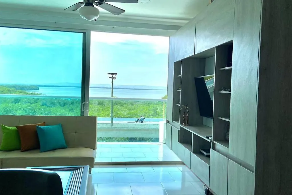 Apartamento En Cartagena Vista A La Bahia Apartment