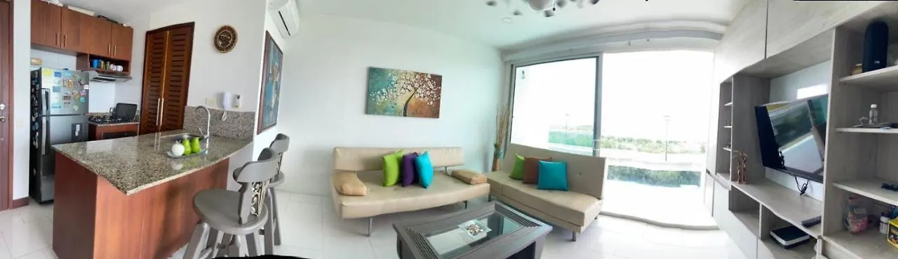 Apartamento En Cartagena Vista A La Bahia Apartment